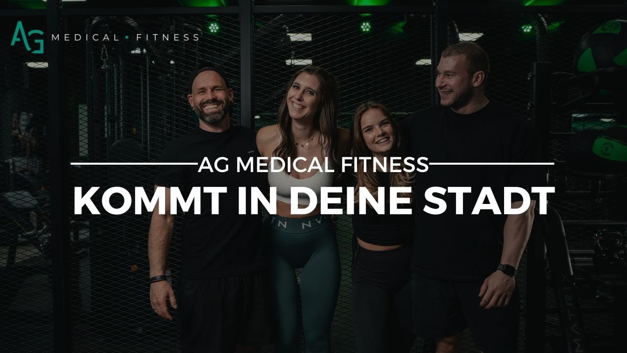 AG Medical Fitness kommt in deine Stadt!