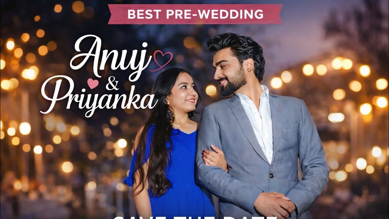 Anuj & Priyanka | Pre-Wedding Celebration ✨