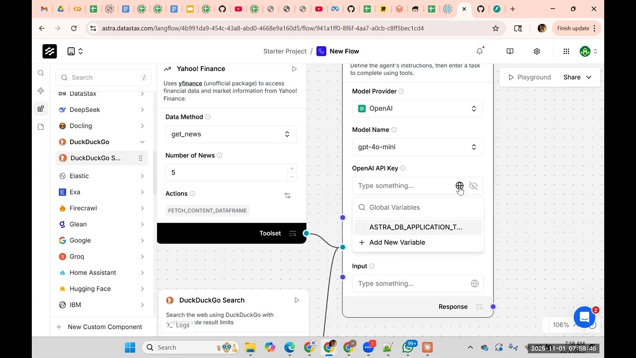 GenAI Engineer Session12  Agentic AI with Langflow, Deployment with Fast API