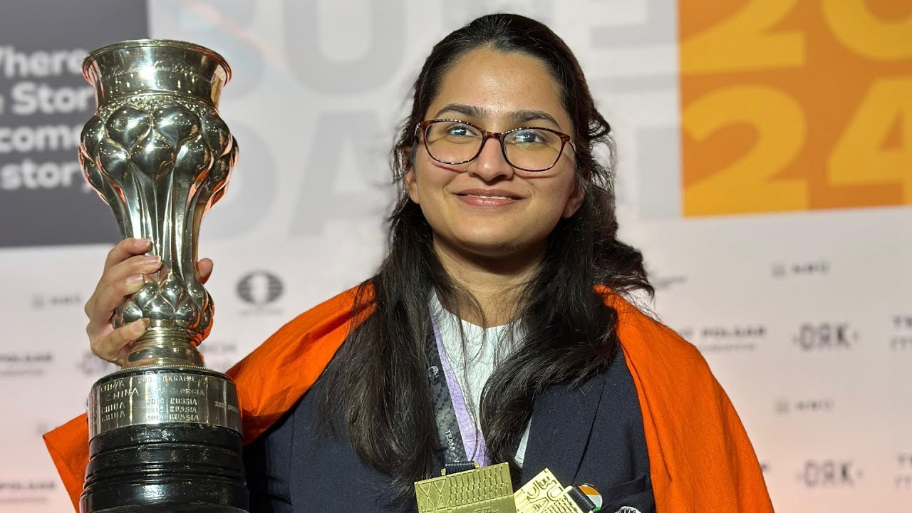 Two gold medals to Vantika - the girl who never let time pressure get to her!