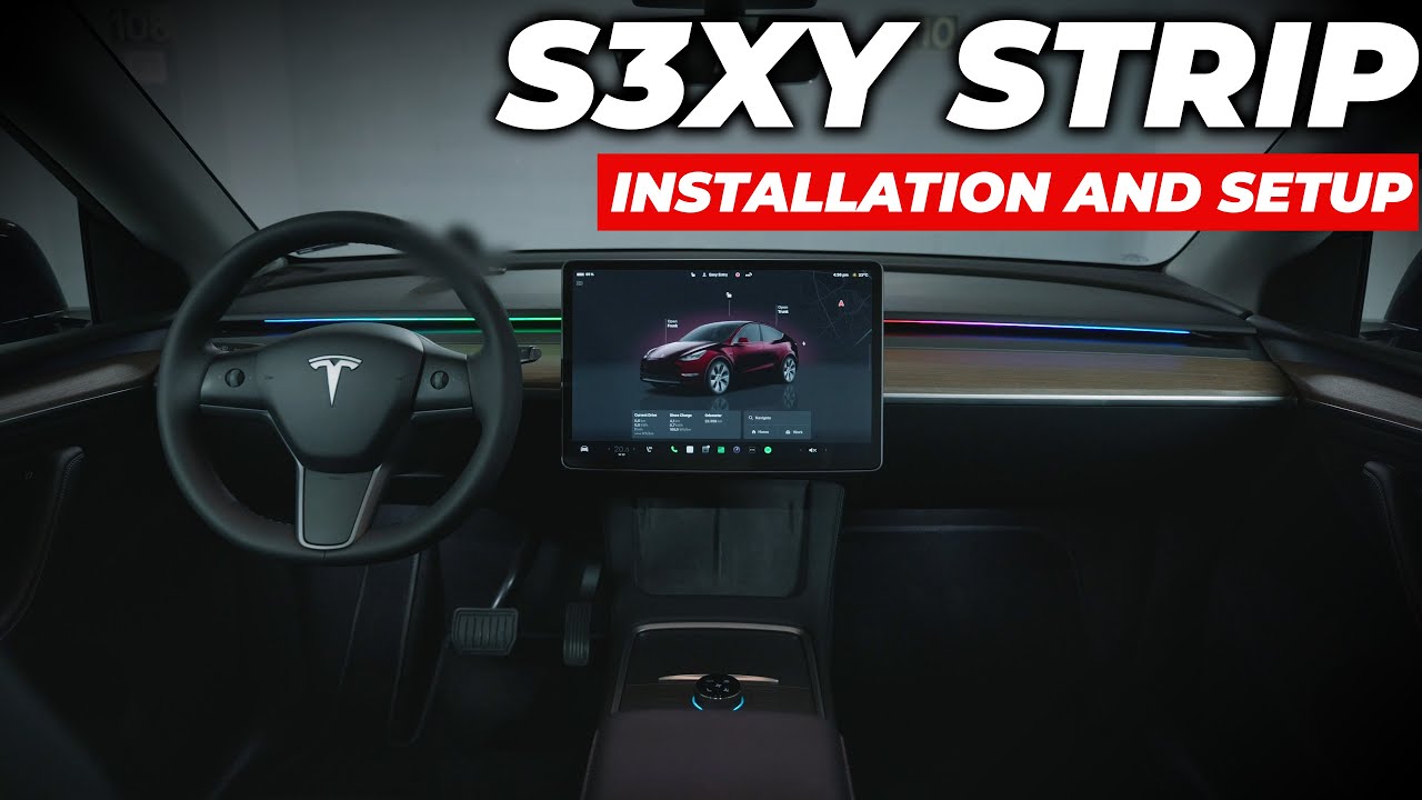 Smart Tesla Light Strip | Unboxing & Installation