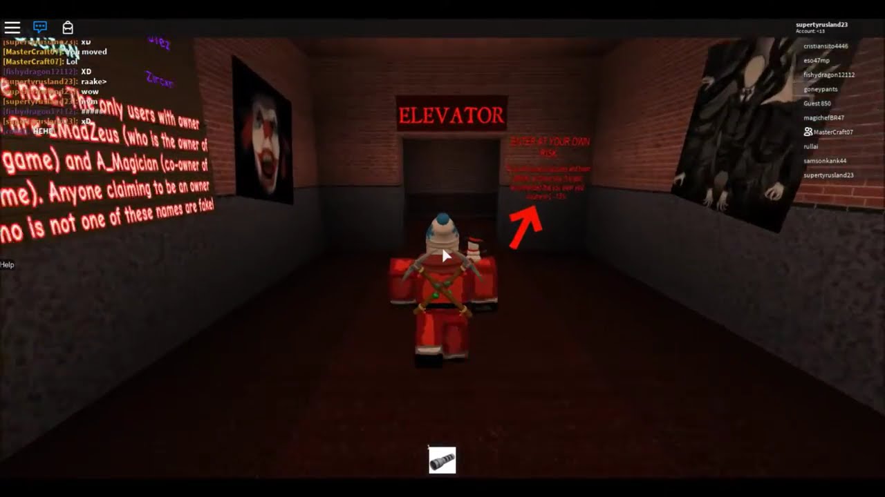 Roblox The Horror Elevator part 7
