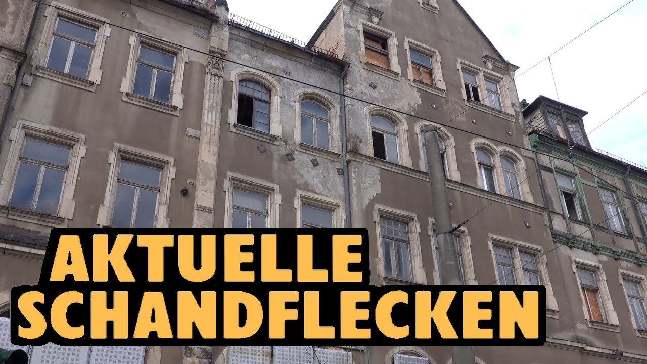 Schandflecken von Chemnitz | Vergleich 2014 / 2022 (3/3)