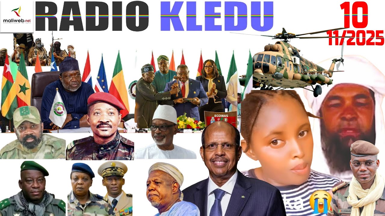 La Revue de Presse de la RADIO KLEDU du 10 novembre 2025