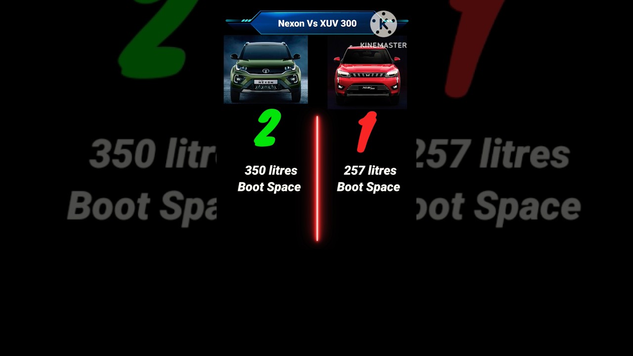 🔥NeXoN 🆚 💥XUV 300 Comparison// #carlovers #viral #trending #automotive #motormology #mahindra #tata