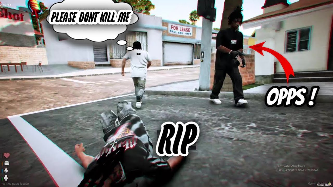 When the OPPS officially catch me (LACKIN) in NewLeaf RP