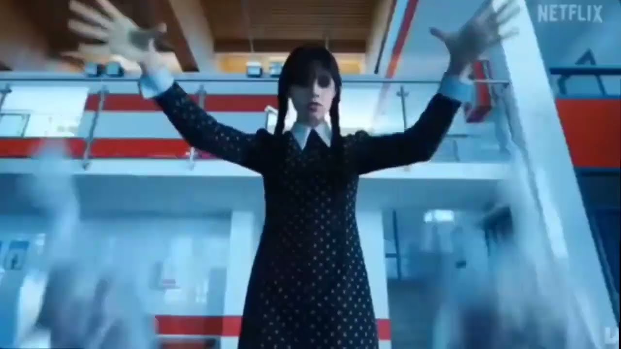 Wednesday Addams//Merlina - Coffin Dance song (COVER). #1