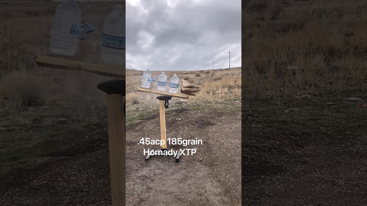 Ammo Test: 45acp 3.3&rdquo; Barrel Hornady XTP