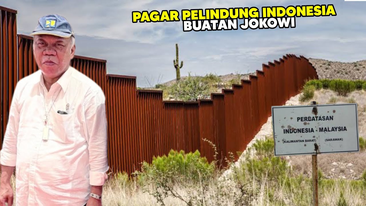 TAK BOLEH DILEWATI ASING! 6 Infrasturktur Perbatasan Indonesia yang Dipercantik Jokowi Sangat Megah