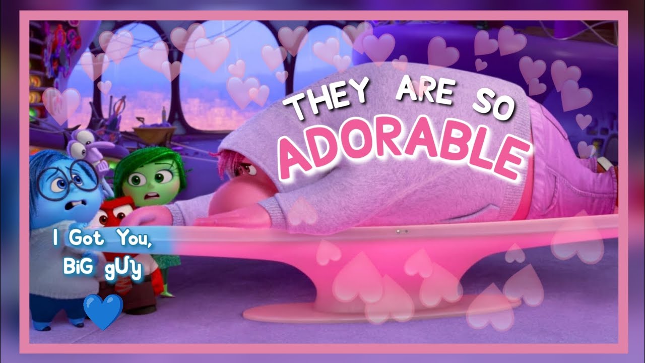 Embarrassment being an absolute sweetheart in Inside Out 2 for over 3 minutes straight 💕