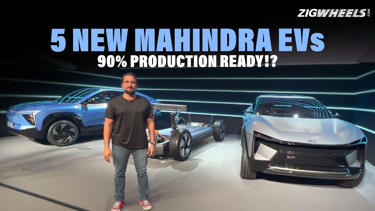 Upcoming Mahindra Electric SUVs Explored! | XUV E8, XUV E9, BE5, BE7, BE9