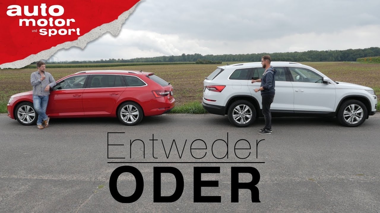 Skoda Superb Combi vs. Skoda Kodiaq | Entweder ODER | auto motor und sport
