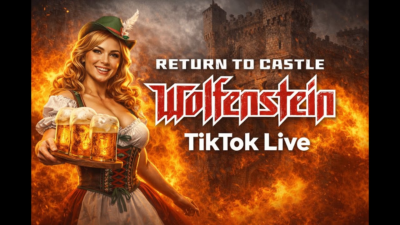 Niemiecka baba wciąż się boi! | Return to Castle Wolfenstein #2 | Zapis transmisji live