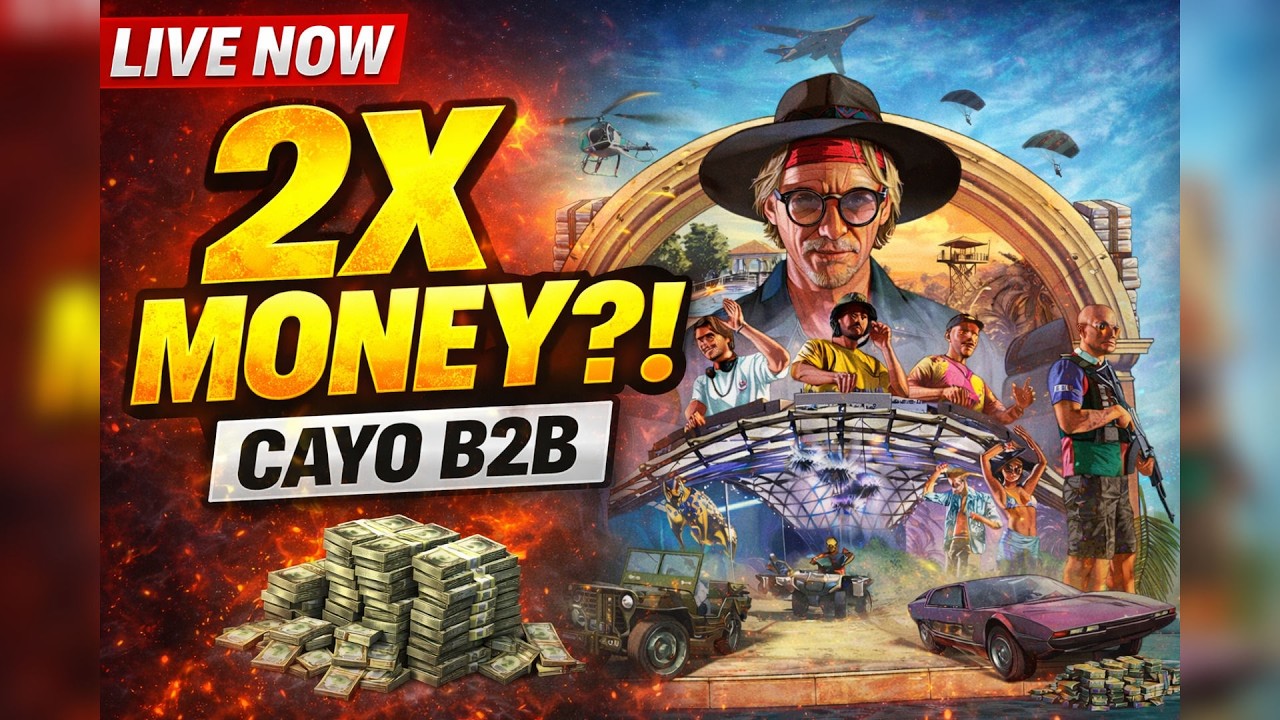 GTA Online LIVE 🔴 | Cayo Perico B2B 💎 | $1.2M EVERY RUN (Easy Money!)