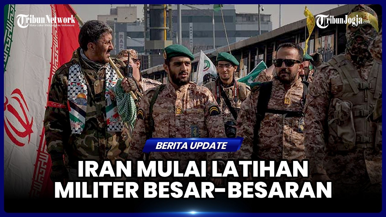 IRAN MULAI GELAR LATIHAN MILITER BESAR-BESARAN DI SELAT HORMUZ