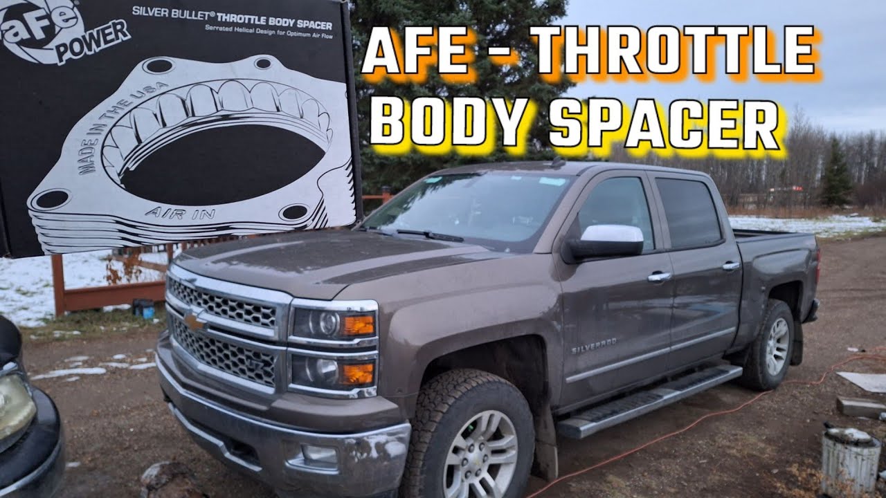 AFE Throttle Body Spacer - Install & Review