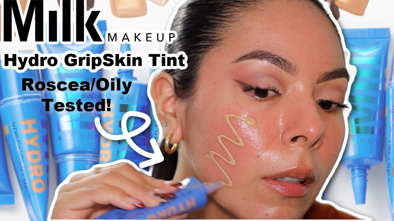 MILK MAKEUP HAS A NEW GRIP SKIN TINT! 👀IS IT WORTH YOUR MONEY? (Rosacea/Oily Skin Tested)