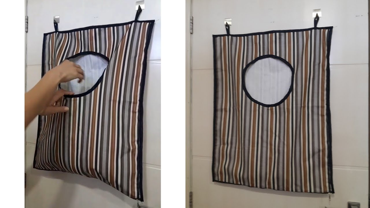 Suporte para roupas sujas  #banheiro, passo a passo