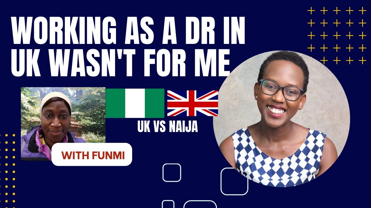 I went back to Nigeria after working as  Ophthalmologist in the UK | Funmi's Story