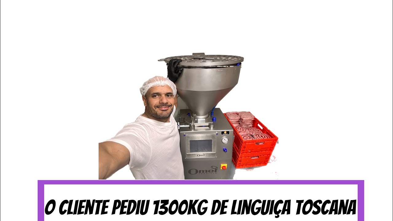 Dia muito Corrido e bem Produtivo Produção de 1300kgs de linguiça 🥵🥵
