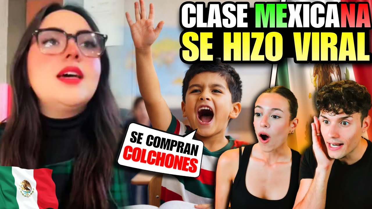 DOCENTE ESPAÑOL REACCIONA a LA MAESTRA MEXICANA 🇲🇽 *que SE HIZO VIRAL en TODO EL MUNDO*