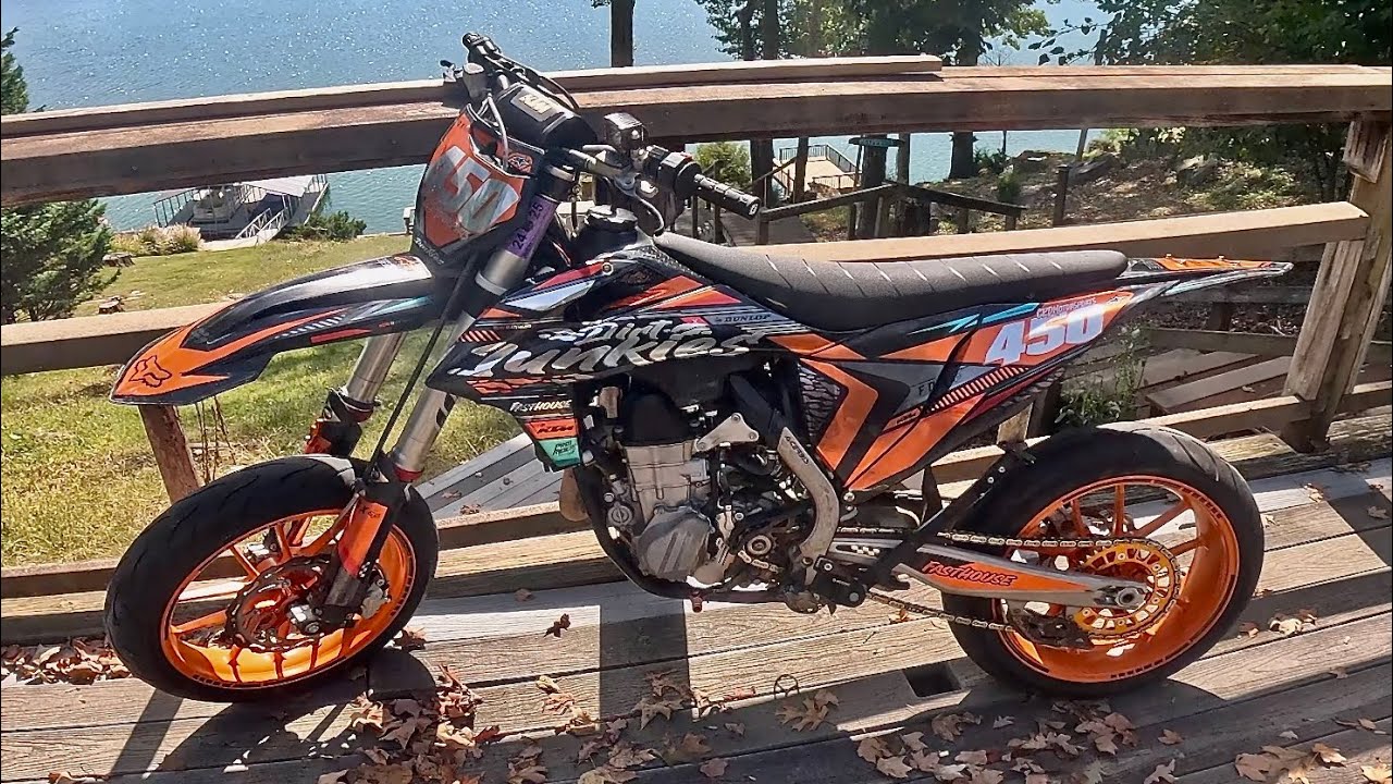 Tearing Up The Streets Of Tennessee On My 450 Supermoto
