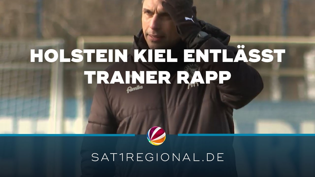 Holstein Kiel entlässt Trainer Marcel Rapp – Tim Walter übernimmt