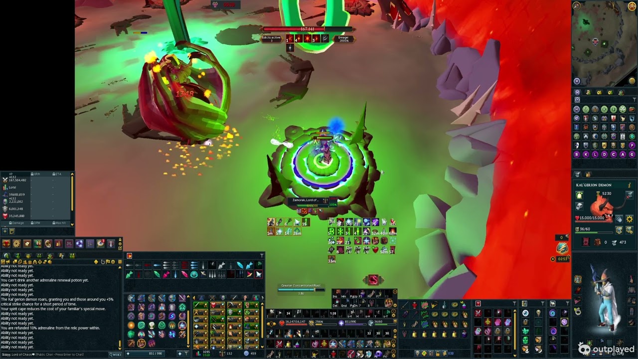 RS3 | Zamorak | 2000% enrage Solo | Master CBA