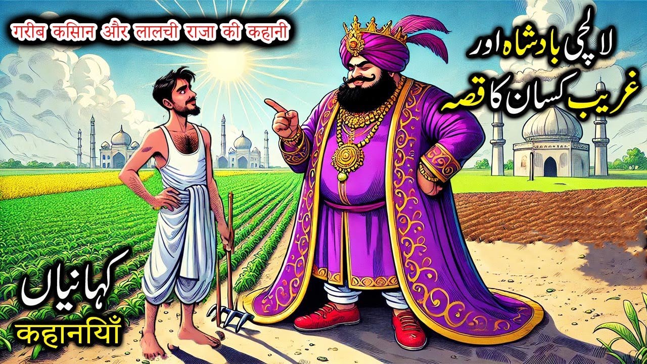 Sada Dil Kisan Aur Lalachii Badshah Ki Kahani | Dil Ko Choo Jane Wali Kahani | Sabaq Amoz