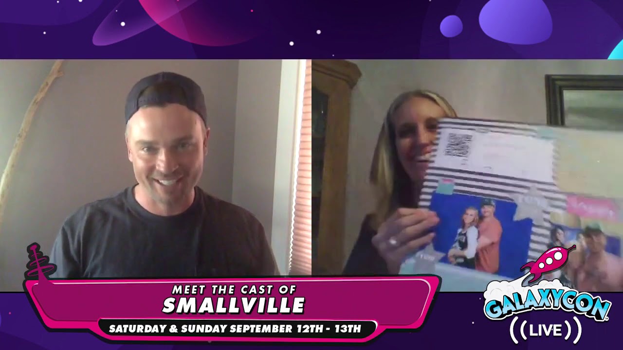Video Chat with the Cast of Smallville Sept 12 - 13 via GalaxyCon Live