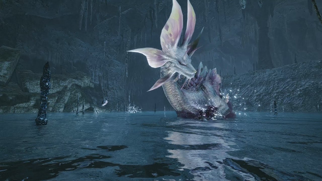 MH Rise - Mizutsune Cleaning His Claw