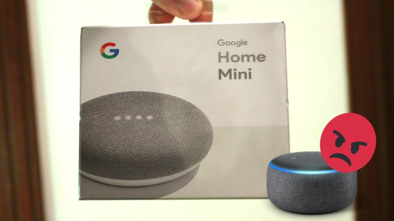 Alexa gelosa perché ho acquistato un Google Home Mini.