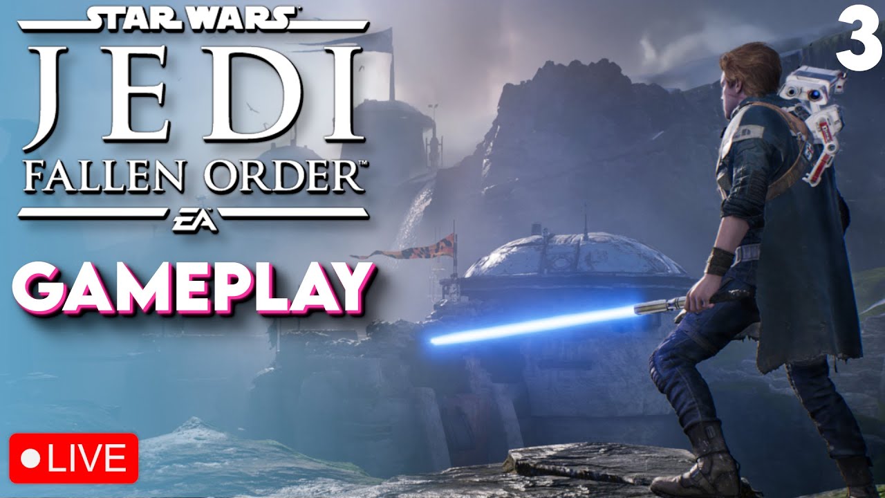 🔴Back to Zeffo! Star Wars Jedi Fallen Order Gameplay - Jedi Master Difficulty (Part 3)