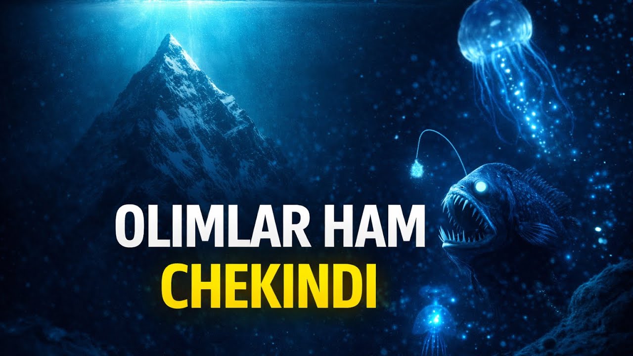 😱OLIMLAR HAM CHEKINDI | Mariana botig‘i 11 km tubidagi sirlar