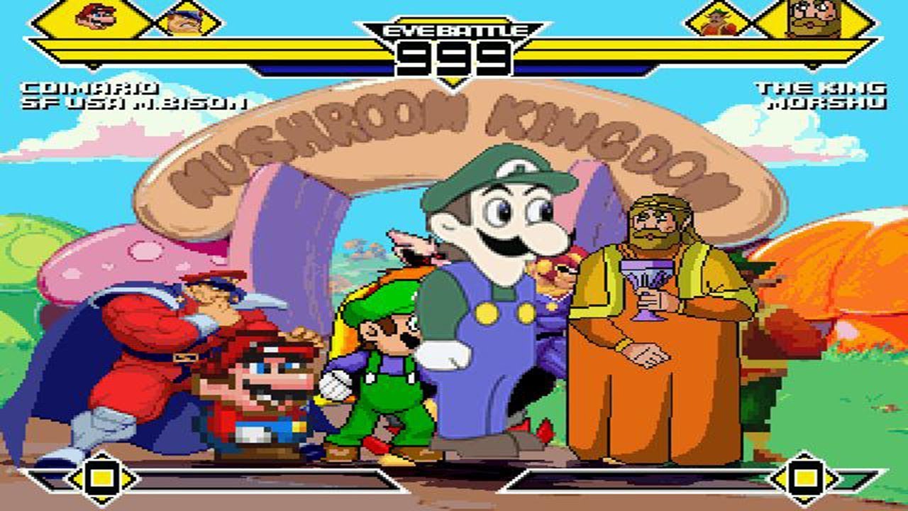 Youtube Poop Party 4v4 Patch MUGEN 1.0 Battle!!!