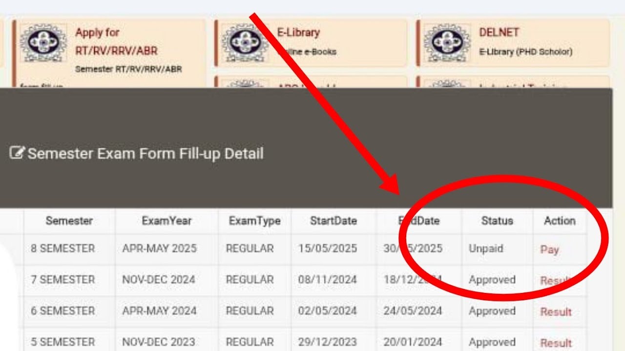 CSVTU Exam Form Fill Karne Ke Baad Bhi Unpaid Dikhaye To Kya Karein.