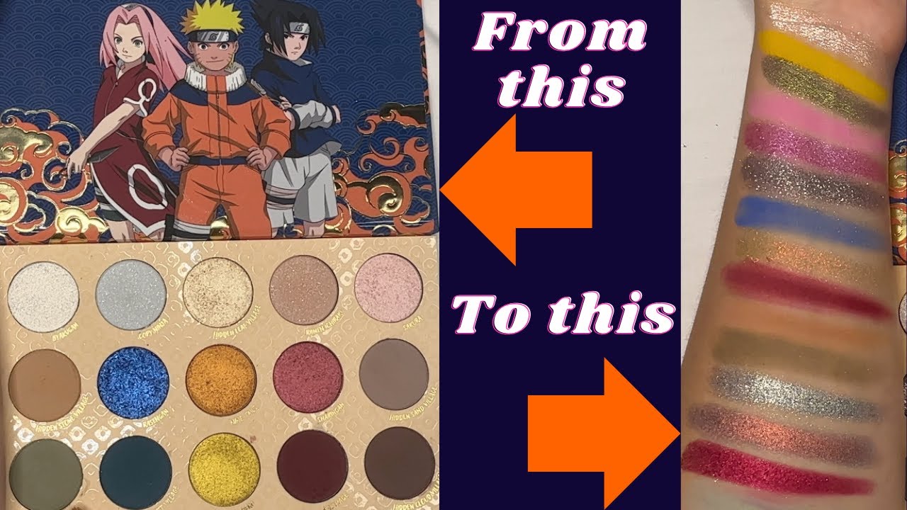 The Colourpop x Naruto Palette Didn't Meet Expectations... Let's Fix It!