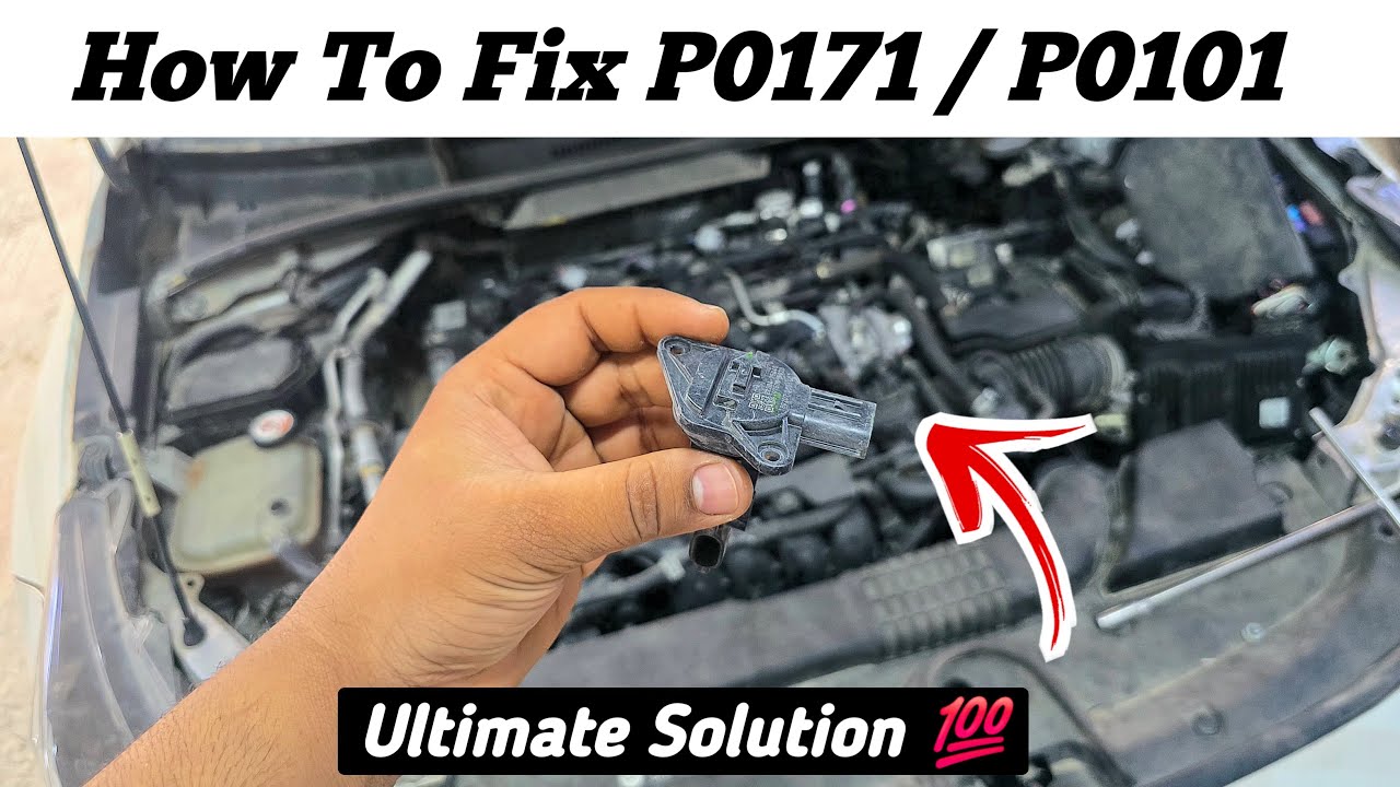 How To Fix P0101 mass air flow circuit range/performance problem in Toyota Camry & Rav4