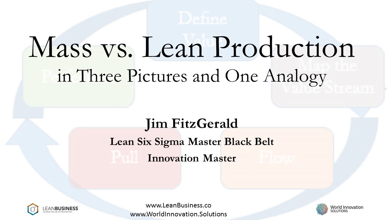 Lean Production: Mass vs  Lean Production