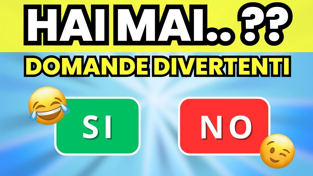 Quiz HAI MAI? 50 Domande Divertenti | Never Have I Ever Italiano #1