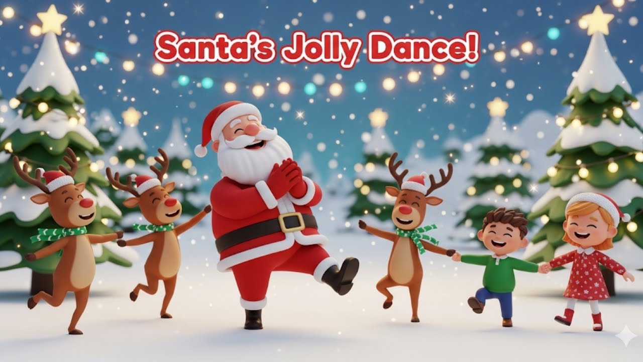 🎅 Tomtens Glada Dans &ndash; Klappa & Stampa! 🎶