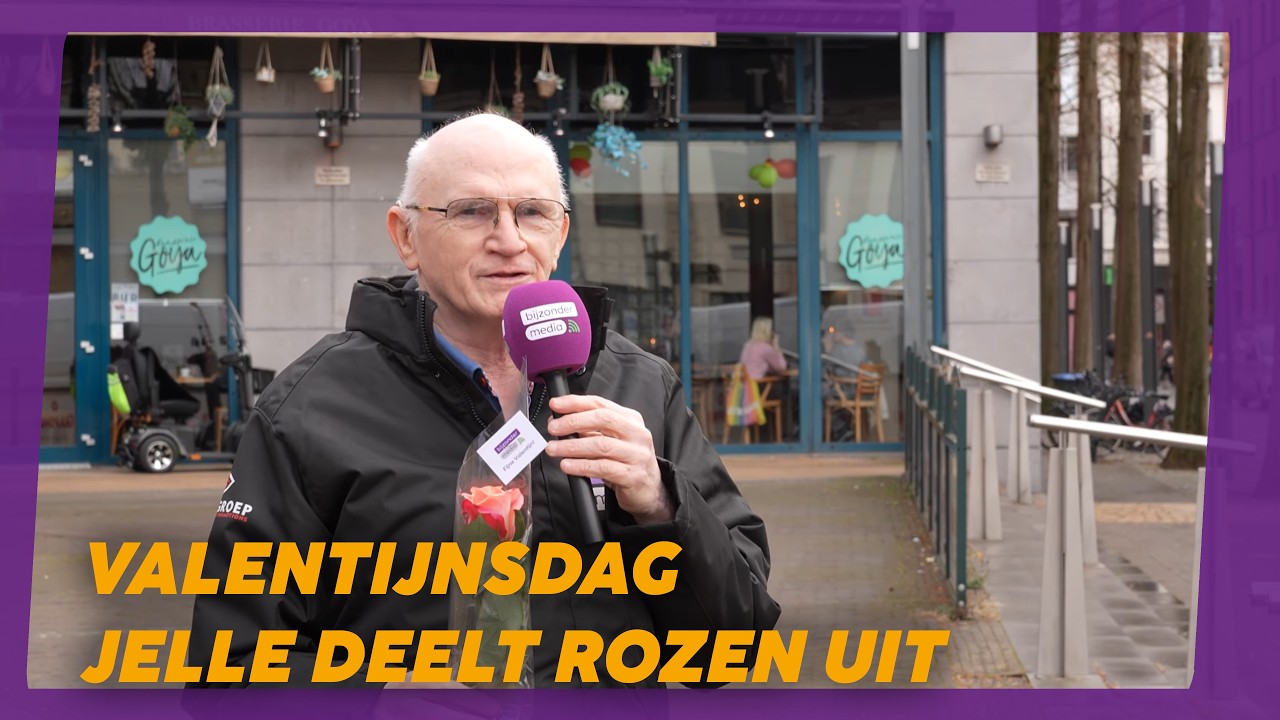Bijzonder Media - Valentijn rozen uitdelen