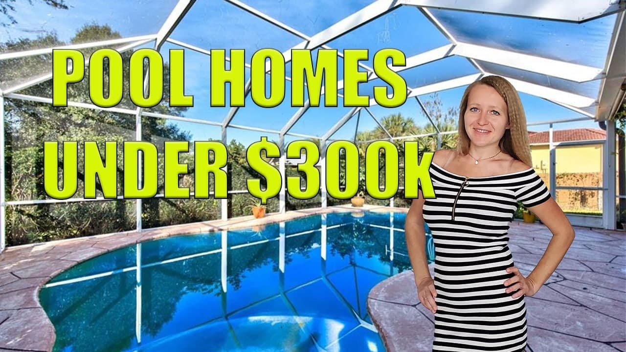 Florida Pool Homes Under $300,000 | Сheap Houses in USA