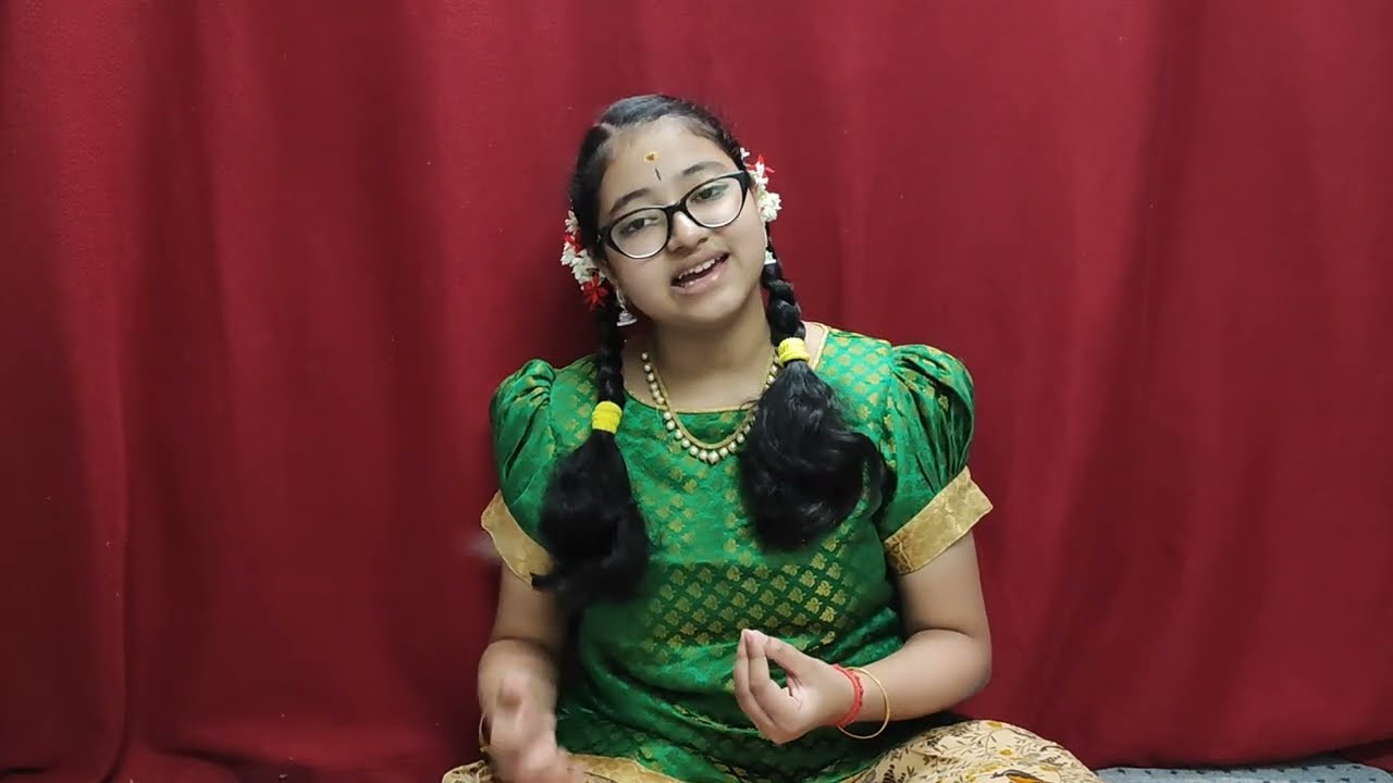 KalaSourabha 2K22 |Dhanyatha Venkatesan |Carnatic Classical Music Junior 1 Vocals | Final Round