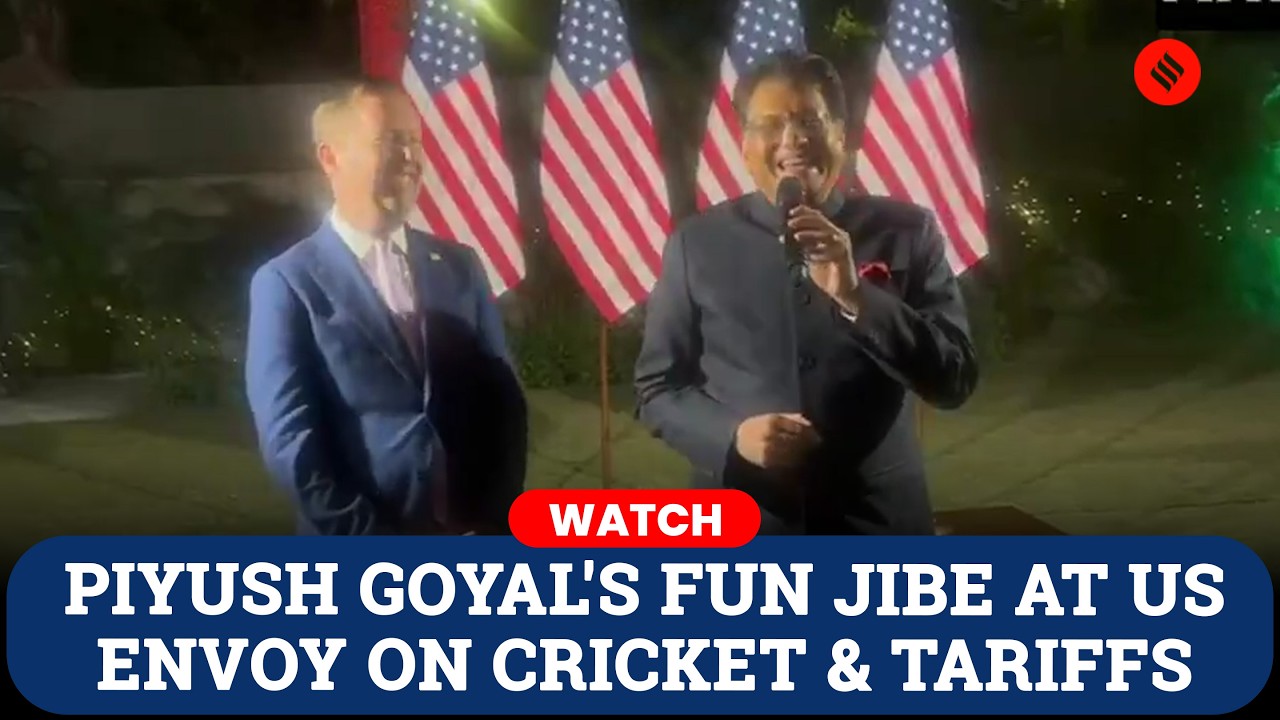 Cricket, Tariffs and Banter: Piyush Goyal&rsquo;s Playful Swipe at US Envoy Steals the Show