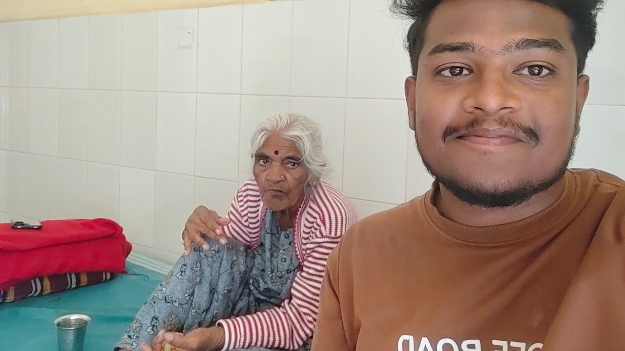 Nam ajji 😍 nodak ogidhe hospital 😌 ge 