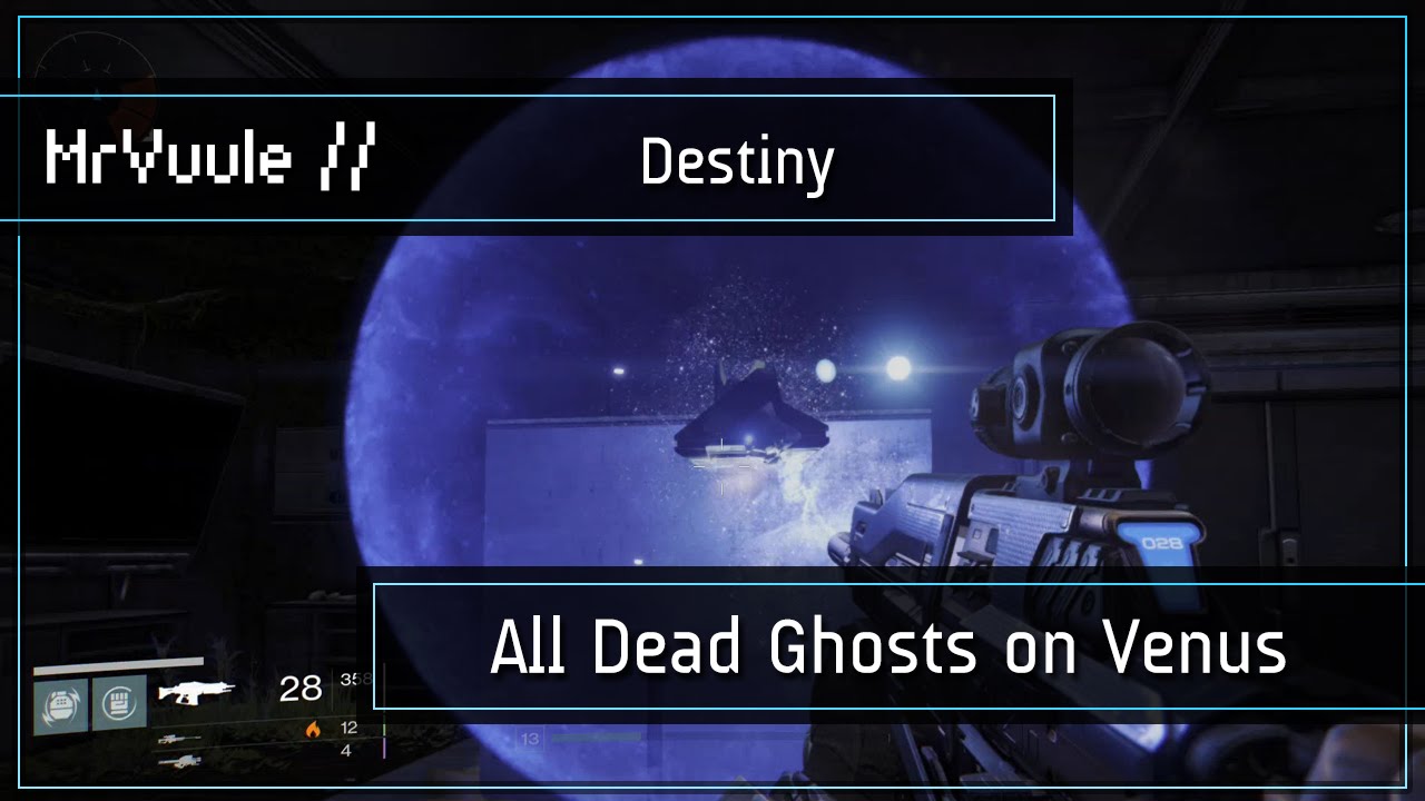 Destiny - All Dead Ghost Locations on Venus ('Ghost Hunter' Trophy/Achievement Guide)