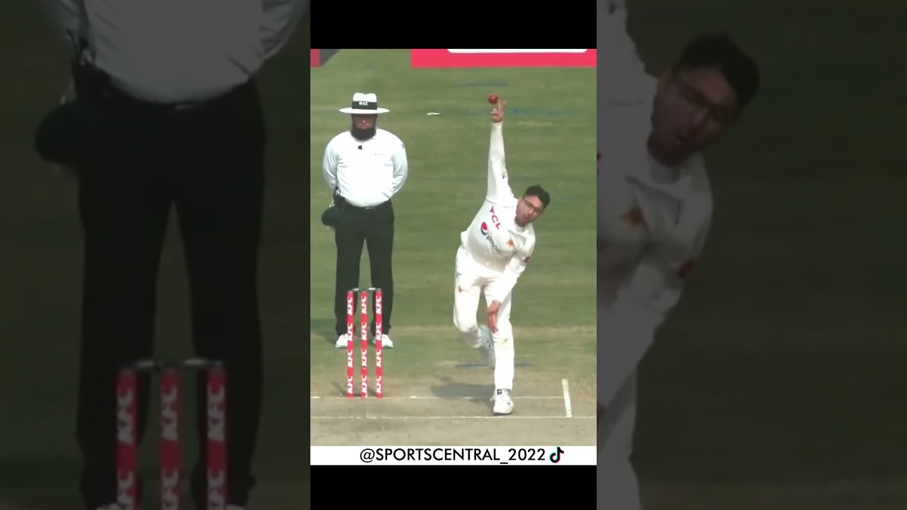 Pakistan's New Magician Abrar Ahmed #Pakistan vs #England #UKsePK #SportsCentral #Shorts #PCB MY2L