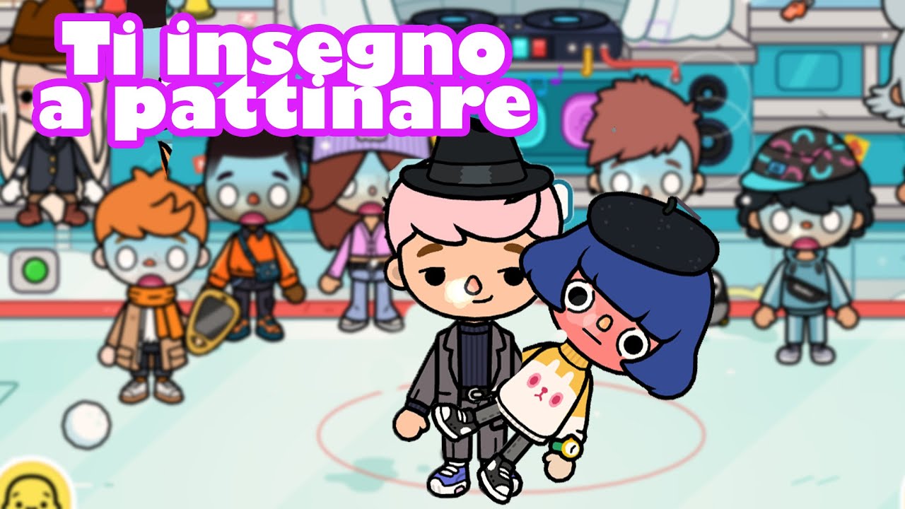 Abbracci che sciolgono il ghiaccio!❄️ La pista di pattinaggio pt.1❄️