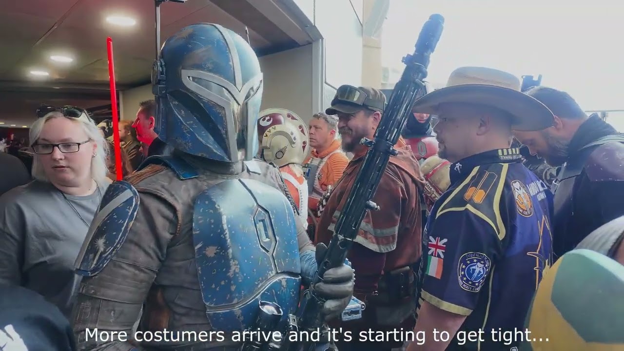 The 501st UK Garrison Parade at the National Space Center